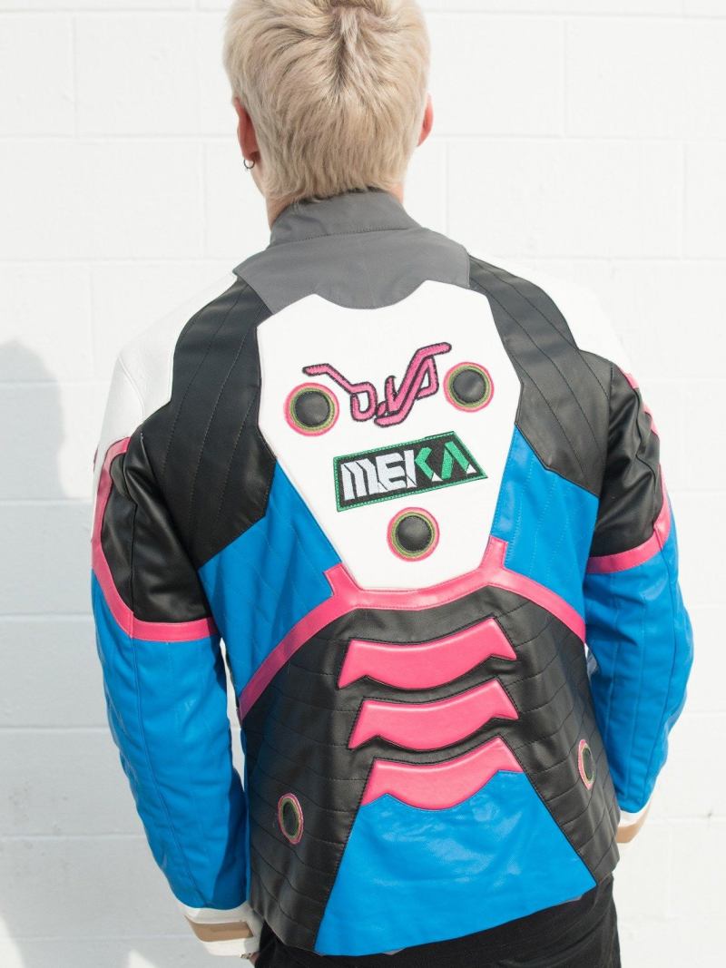 Mens Overwatch DVA Leather Jacket