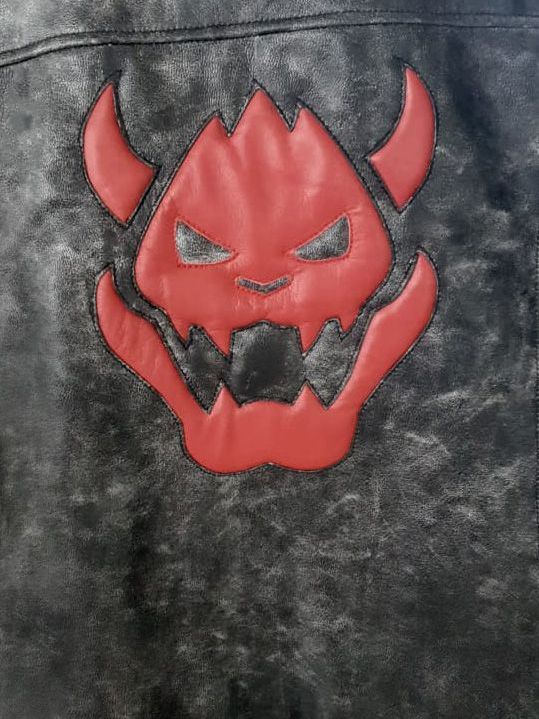 Bowser Leather Jacket Emblem
