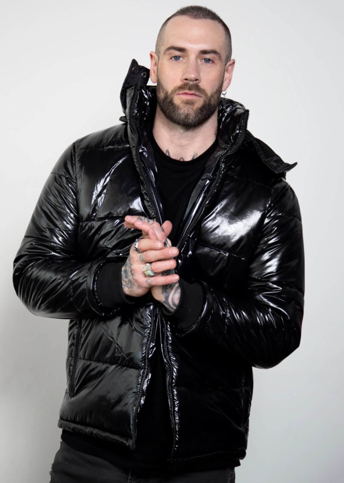 Men's Quilted Puffer Jacket