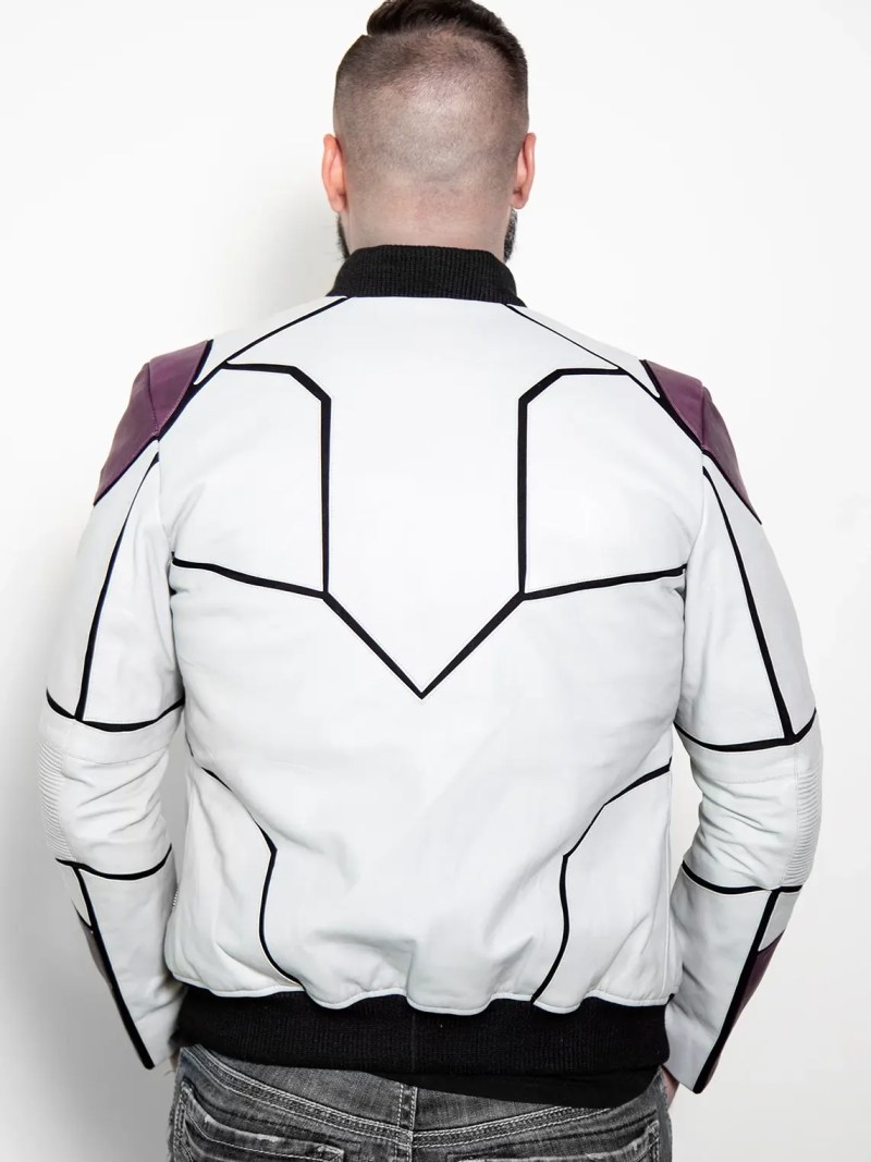 frieza final form white purple jacket DBZ