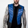 mortal kombat subzero leather armor jacket