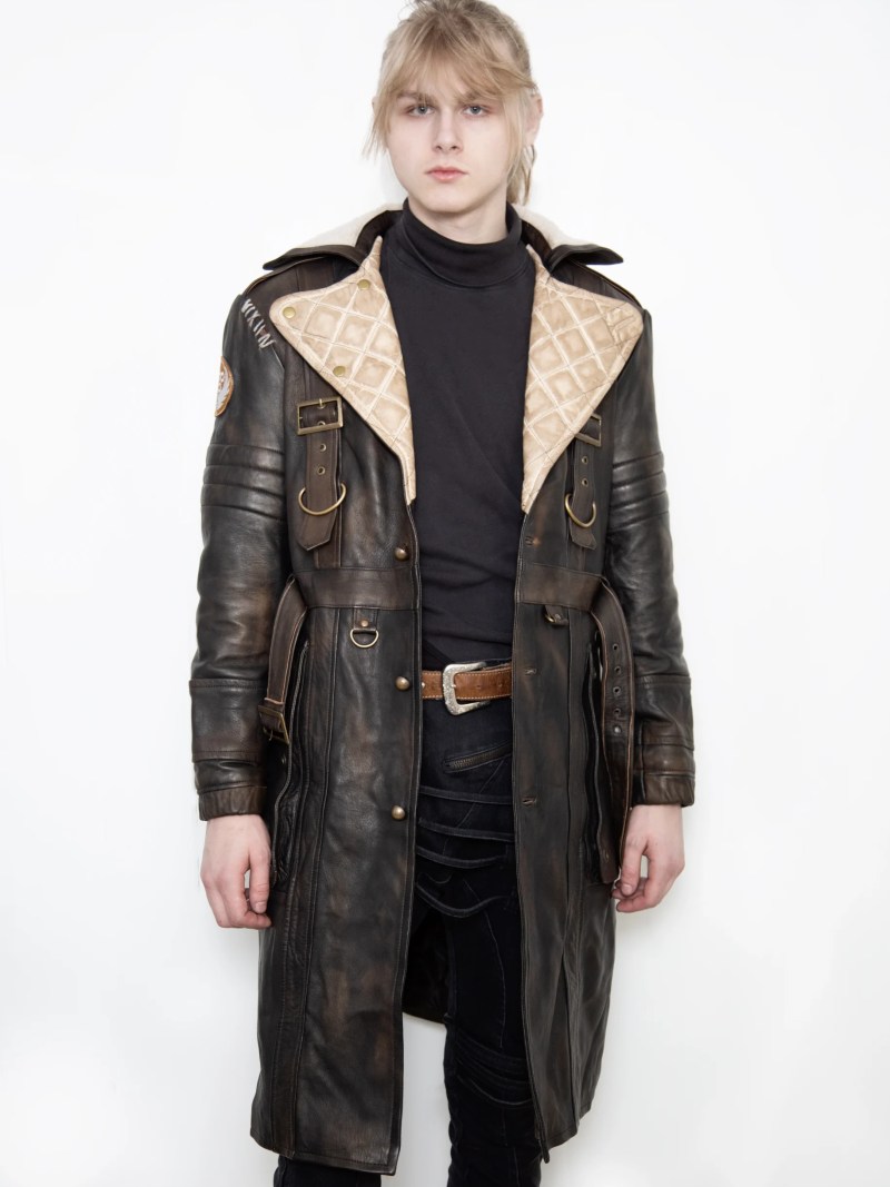 Fallout Elder Maxson Battle Coat Leather Trench