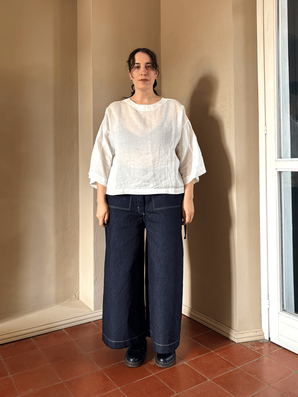 Trousers LANGHE Worn Front SKU: L-CH.SS26.04