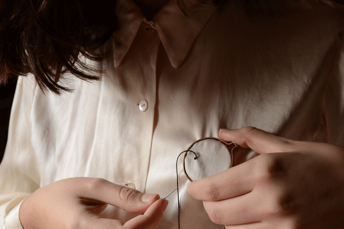 HOOPS Worn and applied as a brooch SKU: L-CH.SS18.A0