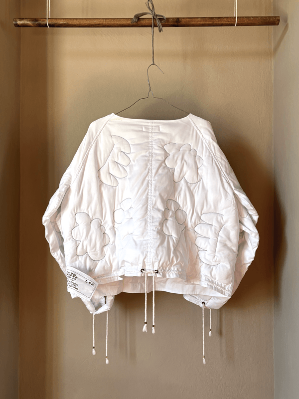 Padded Jacket FLORAL Back SKU: L-CH.SS23.17