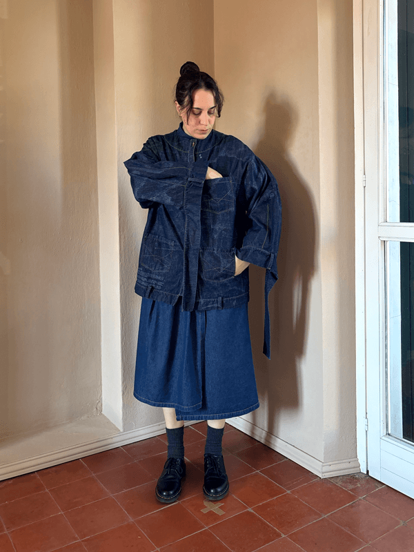 Jacket IMPRESS Worn Front - pocket detail SKU: CH.FW22.04