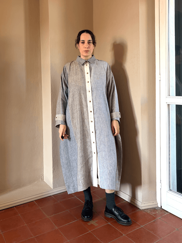 Shirt/Dress GAMP Worn front view SKU: L-CH.FW24.12