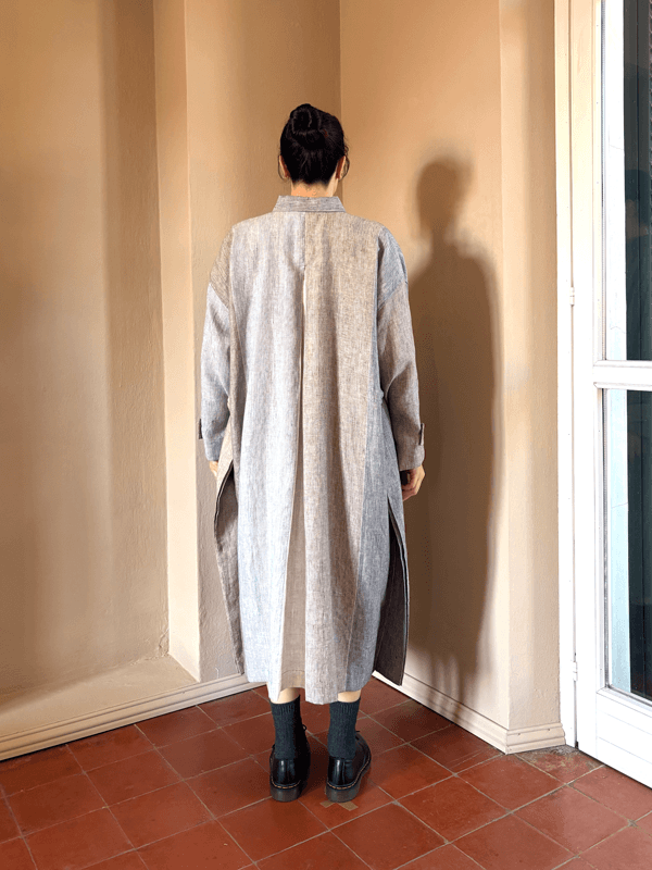 Shirt/Dress GAMP Worn back view SKU: L-CH.FW24.12