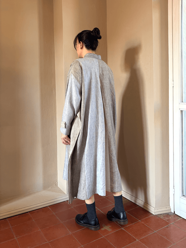 Shirt/Dress GAMP Worn backside view SKU: L-CH.FW24.12