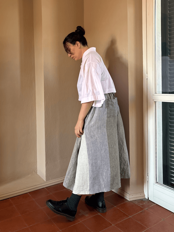 Trousers GAMP Worn side view SKU: L-CH.FW24.14
