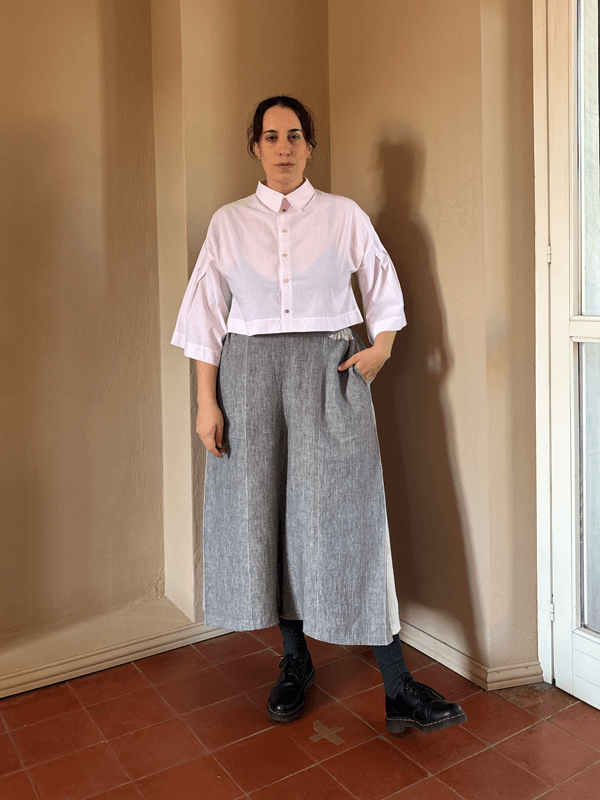 Trousers GAMP Worn front view SKU: L-CH.FW24.14