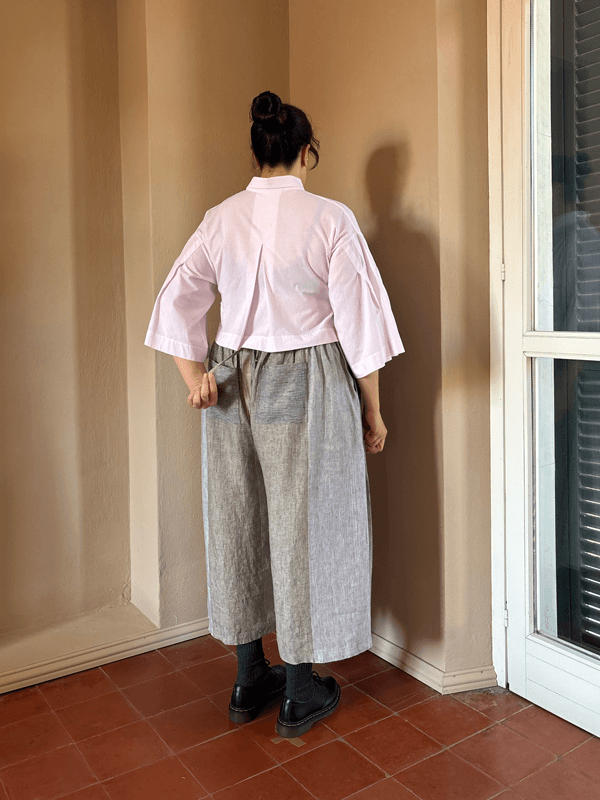 Trousers GAMP Worn back view SKU: L-CH.FW24.14