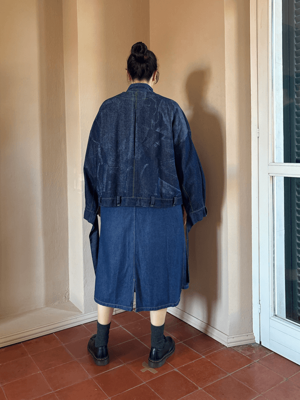 Jacket INGRAIN Worn back view SKU: CH.FW22.03