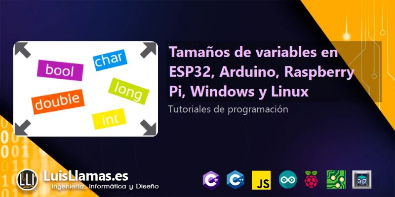 Variable Sizes In Esp32 Arduino Raspberry Pi Windows And Linux - Premium Space Pattern Gallery - Mobile