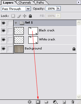 Copy layer mask to set