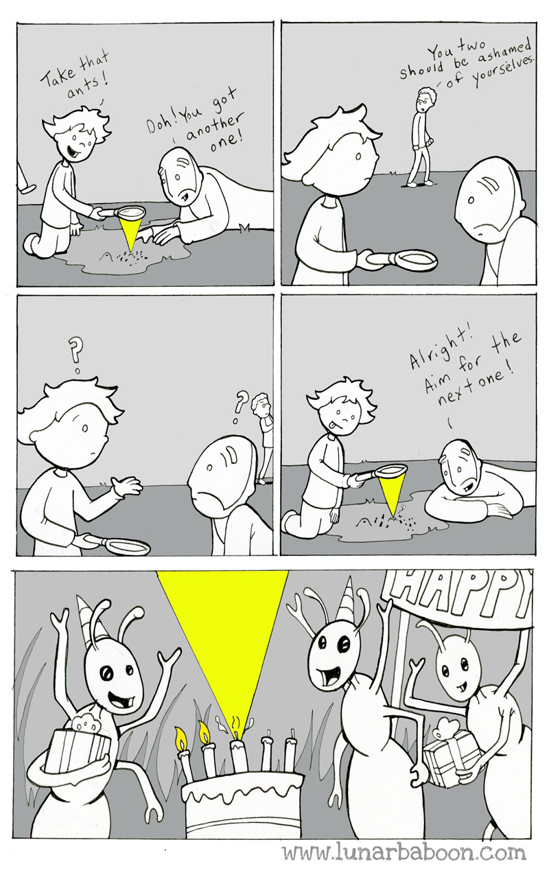 Lunarbaboon Comics Ant