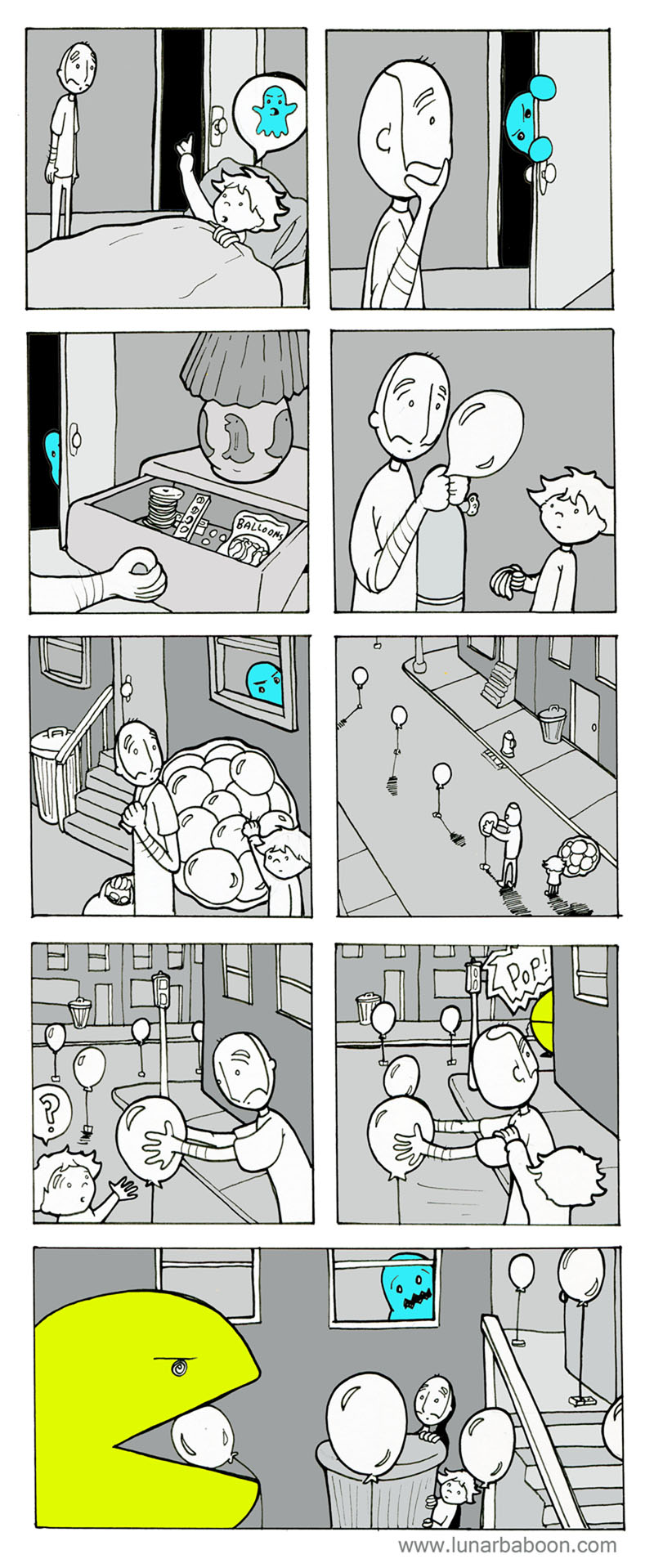 Lunarbaboon Comics Ghost