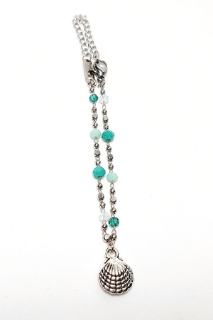 Braccialetti Di Perle Di Conchiglia Di Mare Del Sud Giallo Oro - Foto 6