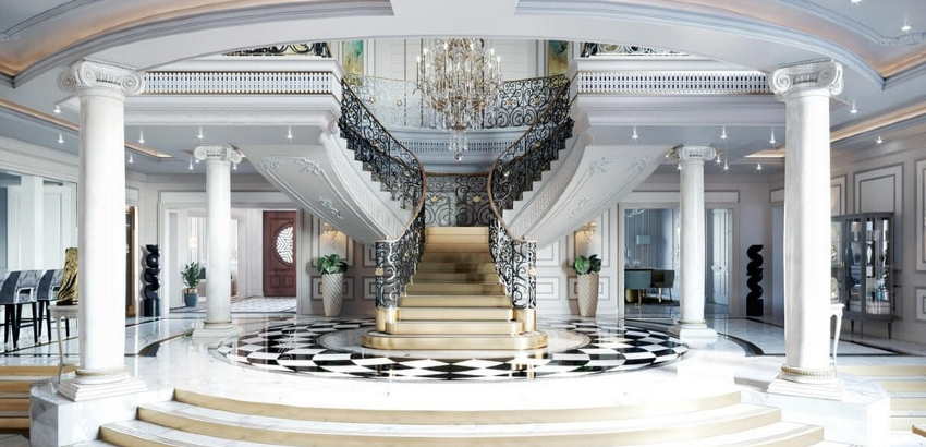 Designing your new home can be a major project, but the benefits will make all the work worthwhile. Interior Design Projects Neoclassical Palace By Comelite Architecture