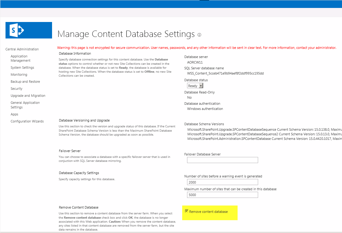 Sharepoint Content Database Live Migration of SharePoint 2010 to SharePoint 2013 – Raymund Macaalay ...