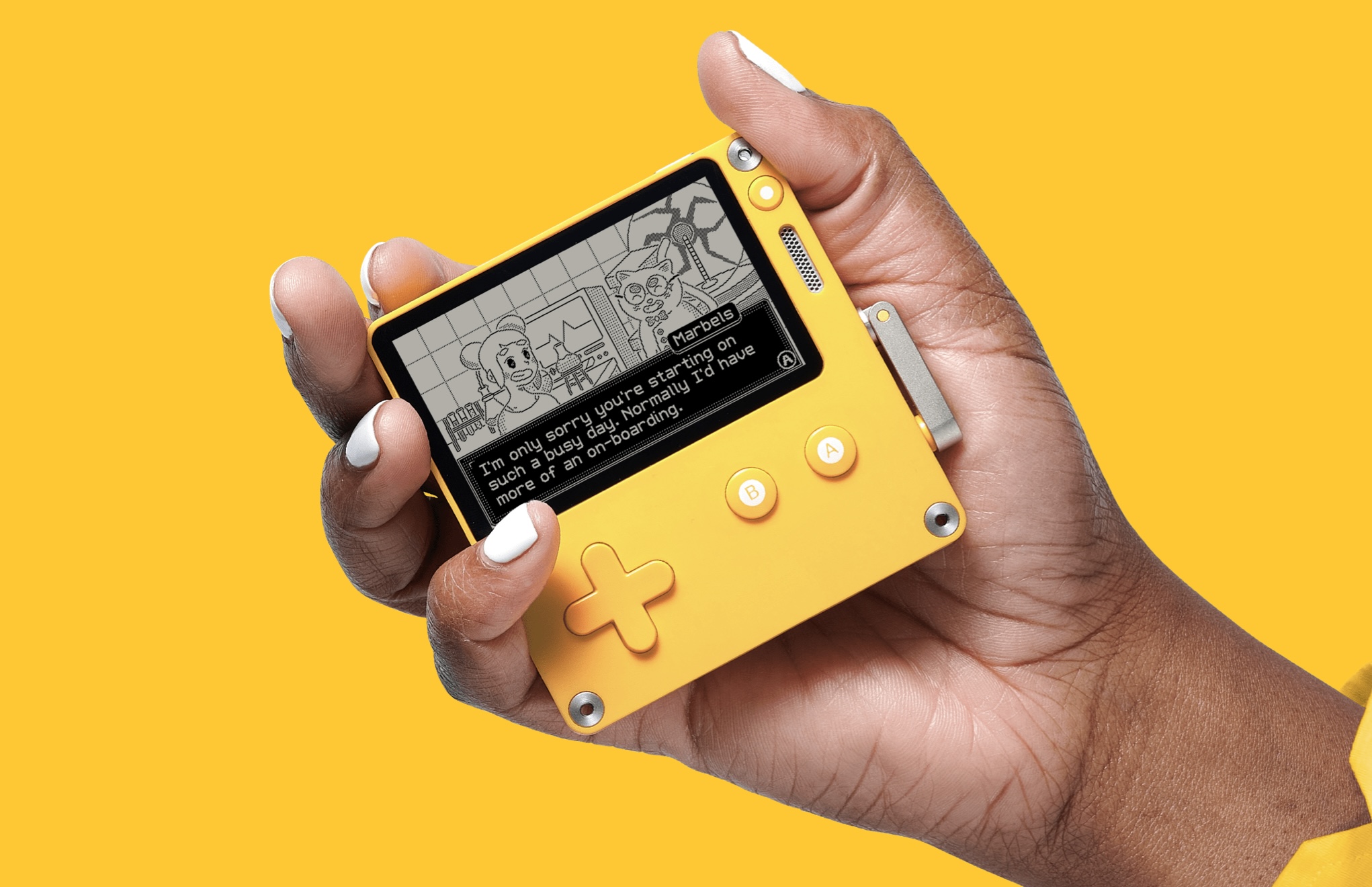 Playdate, la console avec manivelle, ouvre enfin ses précommandes - Macarel