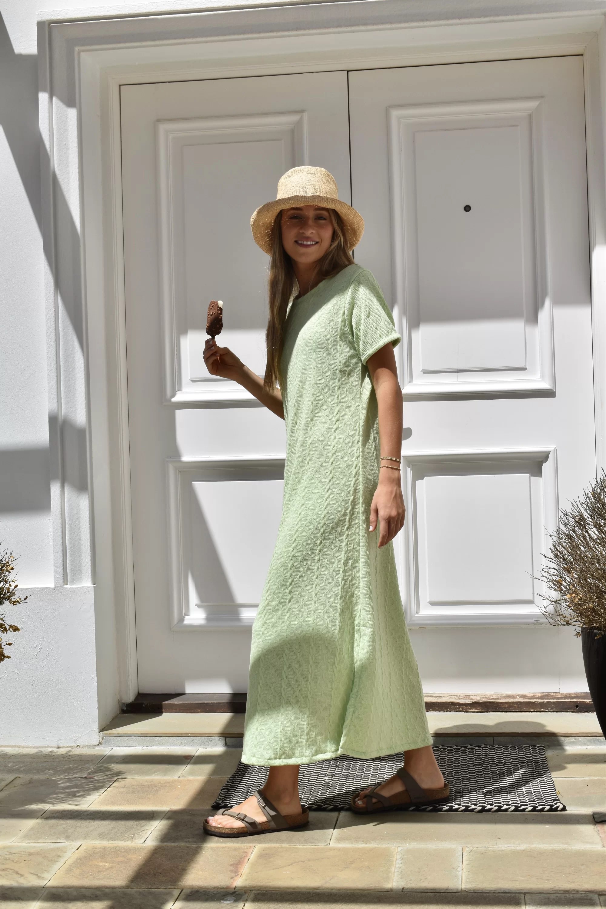 Vestido SOPHIE, Verde Manzana