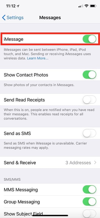 How to troubleshoot text messages that aren't syncing