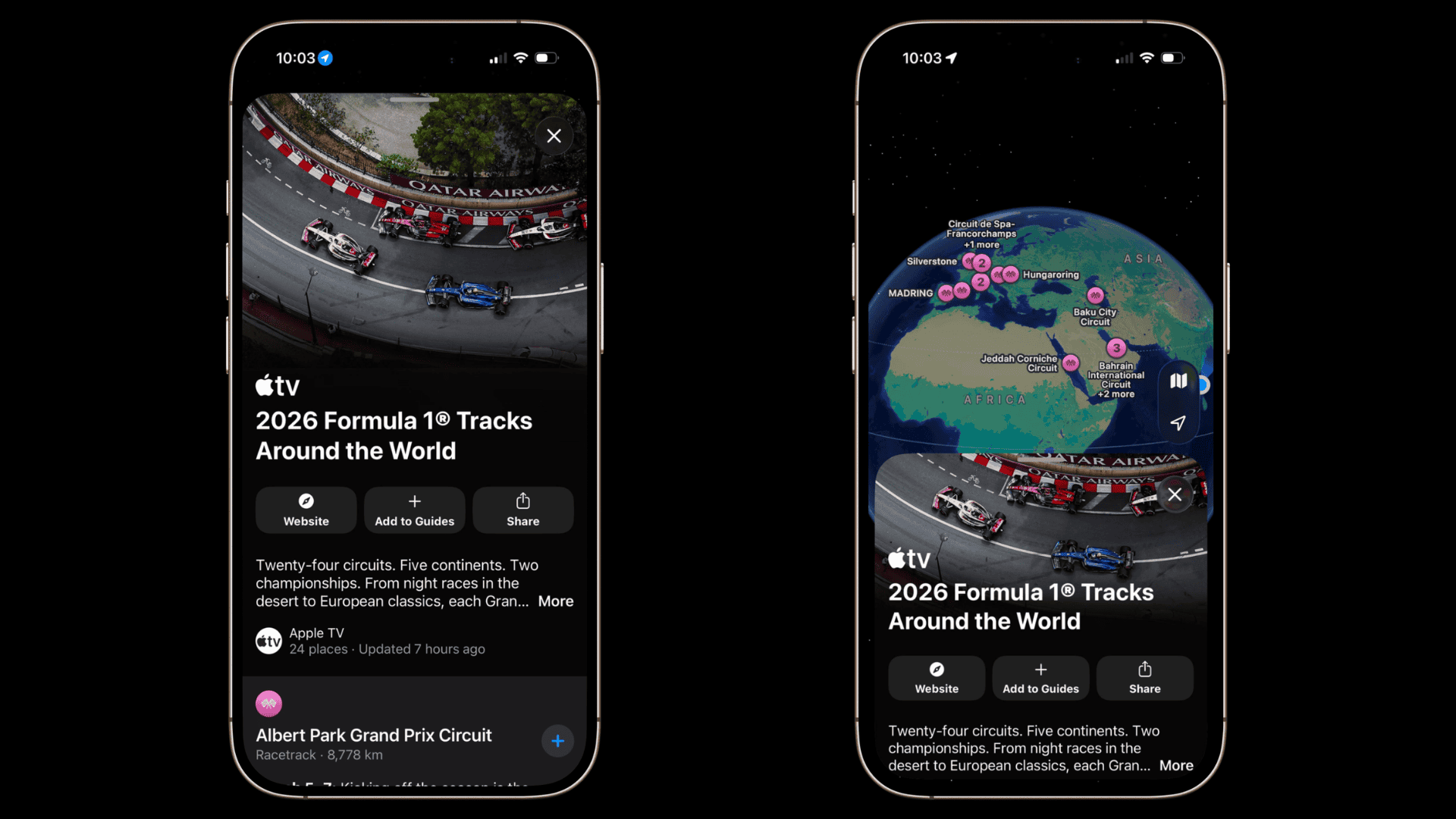 Apple Maps Gets Detailed Update For 2026 Formula 1 Races Apple Maps Gets Detailed Update For 2026 Formula 1 Races 1 