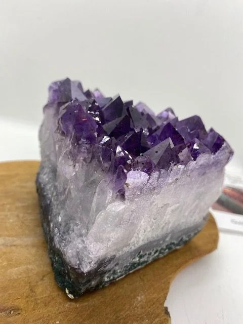 Druse d'améthyste