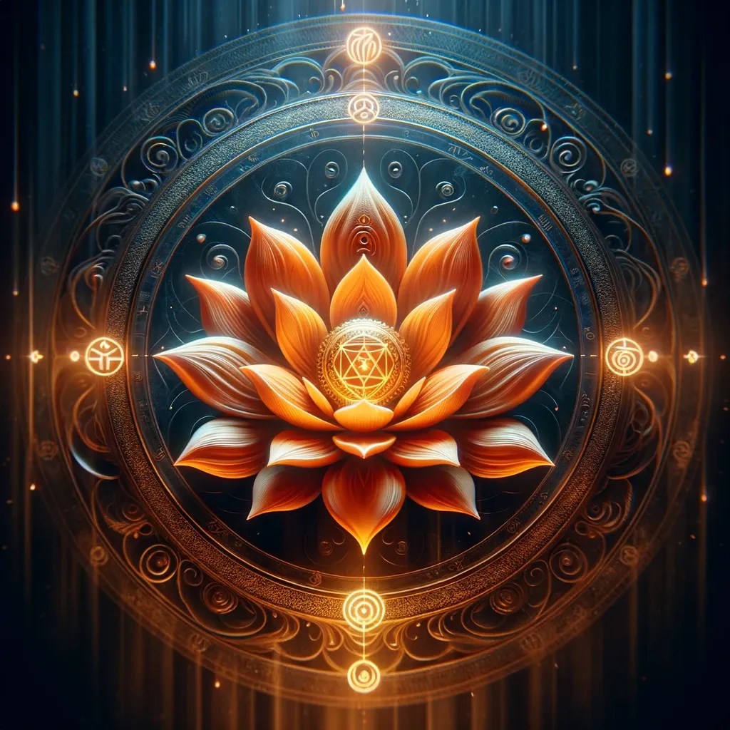Représentation du chakra sacré