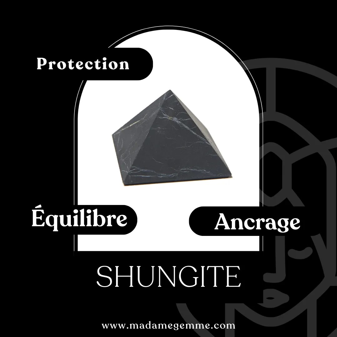 Vertus de la pierre Shungite : Protection, Equilibre, Ancrage
