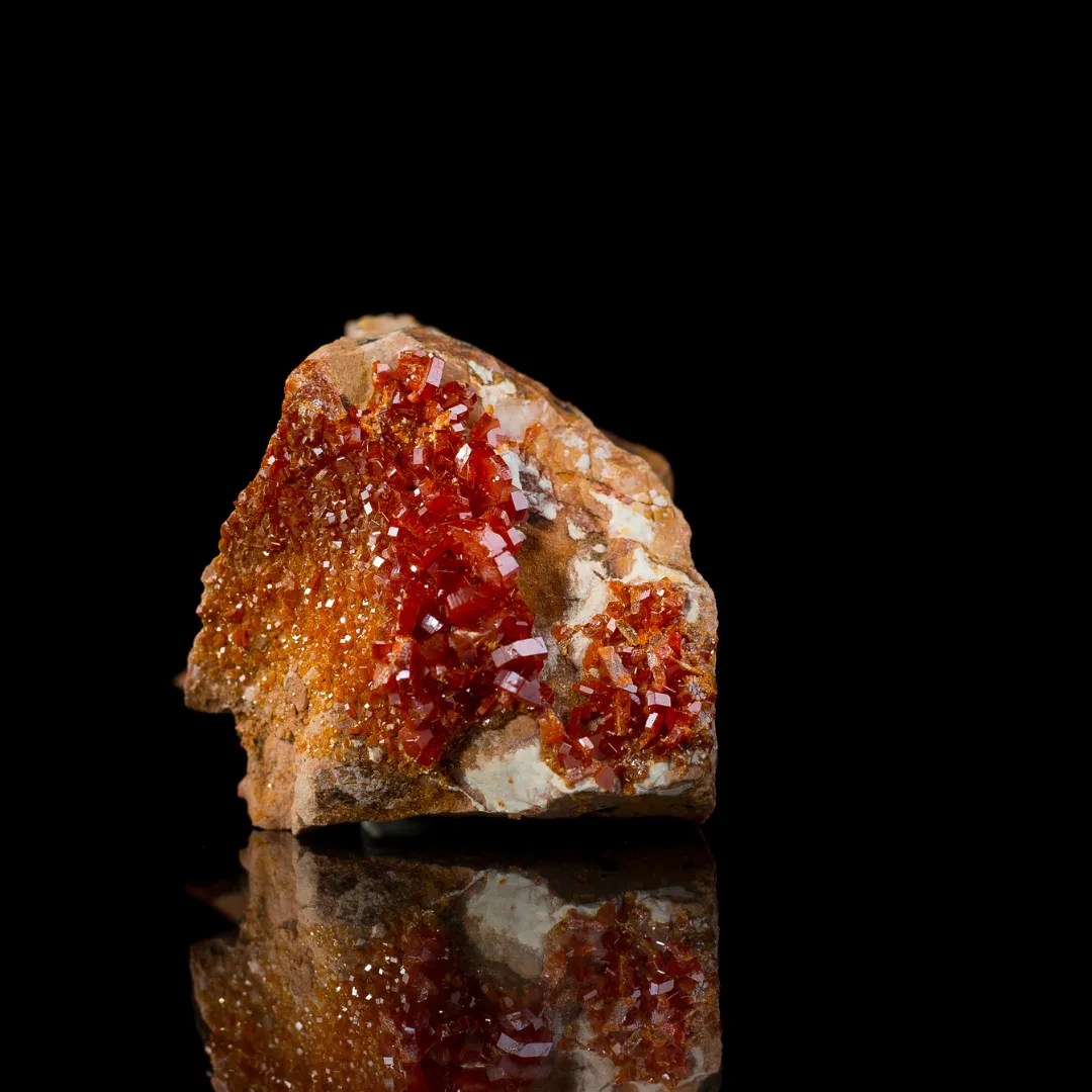 Photo d'une pierre de Vanadinite