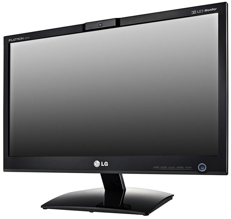 LG Flatron D2000, Monitor LED con soporte 3D sin gafas