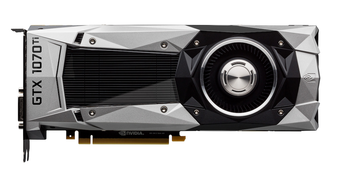 NVIDIA hace oficial la GeForce GTX 1070 Ti: US $449 para el 2 de
