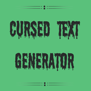 In typography, a serif is the small extra stroke found at the end of the main vertical and horizontal strokes. Cursed Text Generator To Make Cursed Font Online