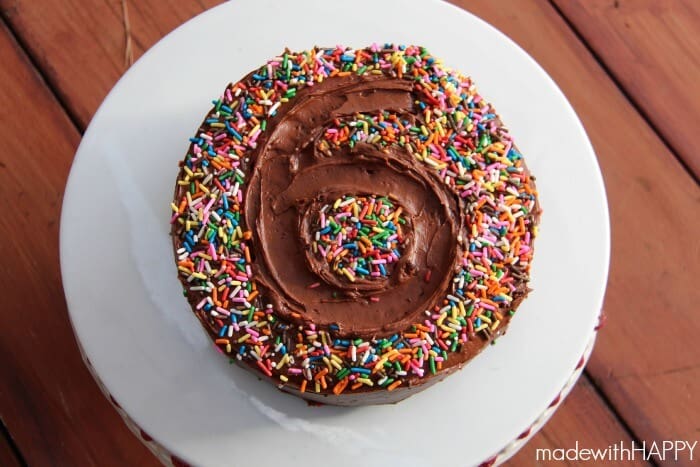wallpapers Sprinkle Number Cake number sprinkle cake made with happy