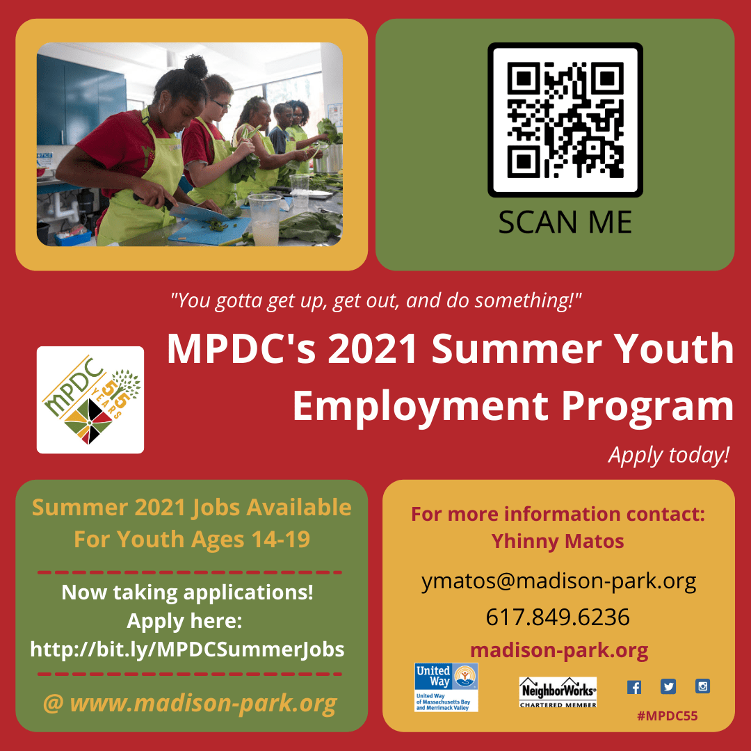 Apply for mpdc's 2021 summer youth employment program