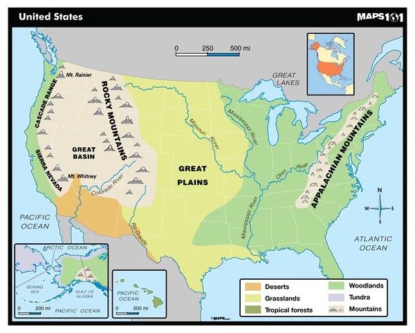 Cascade Mountains Physical Map US Physical Primary Web Preview 600x600 