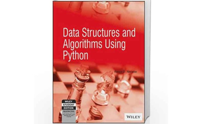 Data Structures And Algorithms Using Python By RANCE D NECAISE-Buy ...