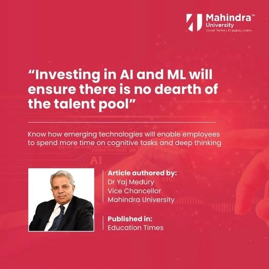 Investing in AI and ML will ensure there is no dearth of the talent pool