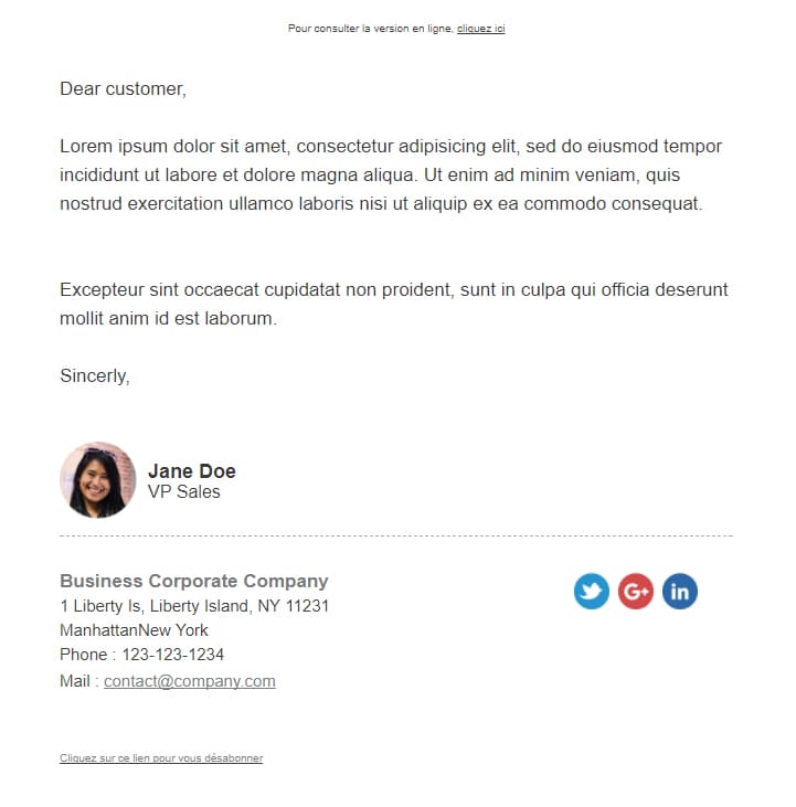 A Letter Newsletter Template Free For Download