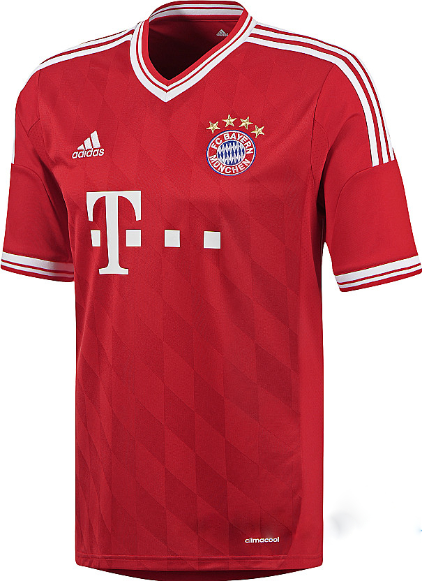 In the coming 21/22 season, the stars of fc bayern munich will once again appear in their new jerseys. Maillot domicle FC Bayern Munich 2013-2014