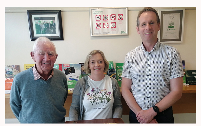 Ríocht’s Post Office Draw Yields €600 for Micheál and Gráinne as Pat ...
