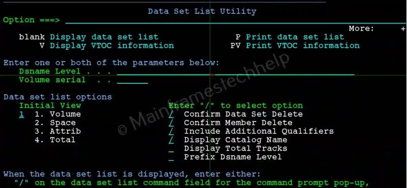 Ispf Dataset Utility Panel Option 3 2 - Download Ultra HD Dark Texture | Mobile