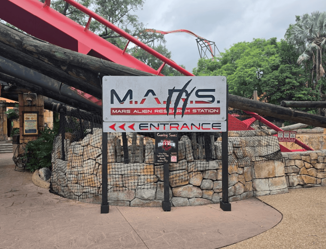 MARS Howl-O-Scream house