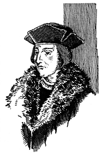 Saint Thomas More qui s'oppose à l'Anglicanisme.