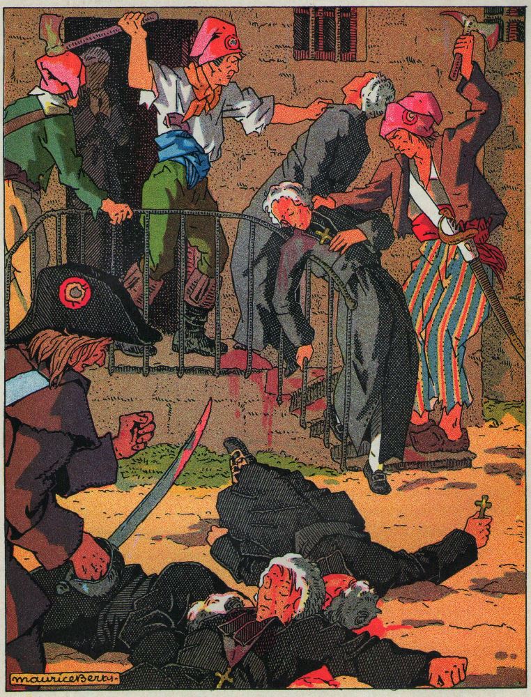 L'église et la révolution : massacre du clergé réfractaire