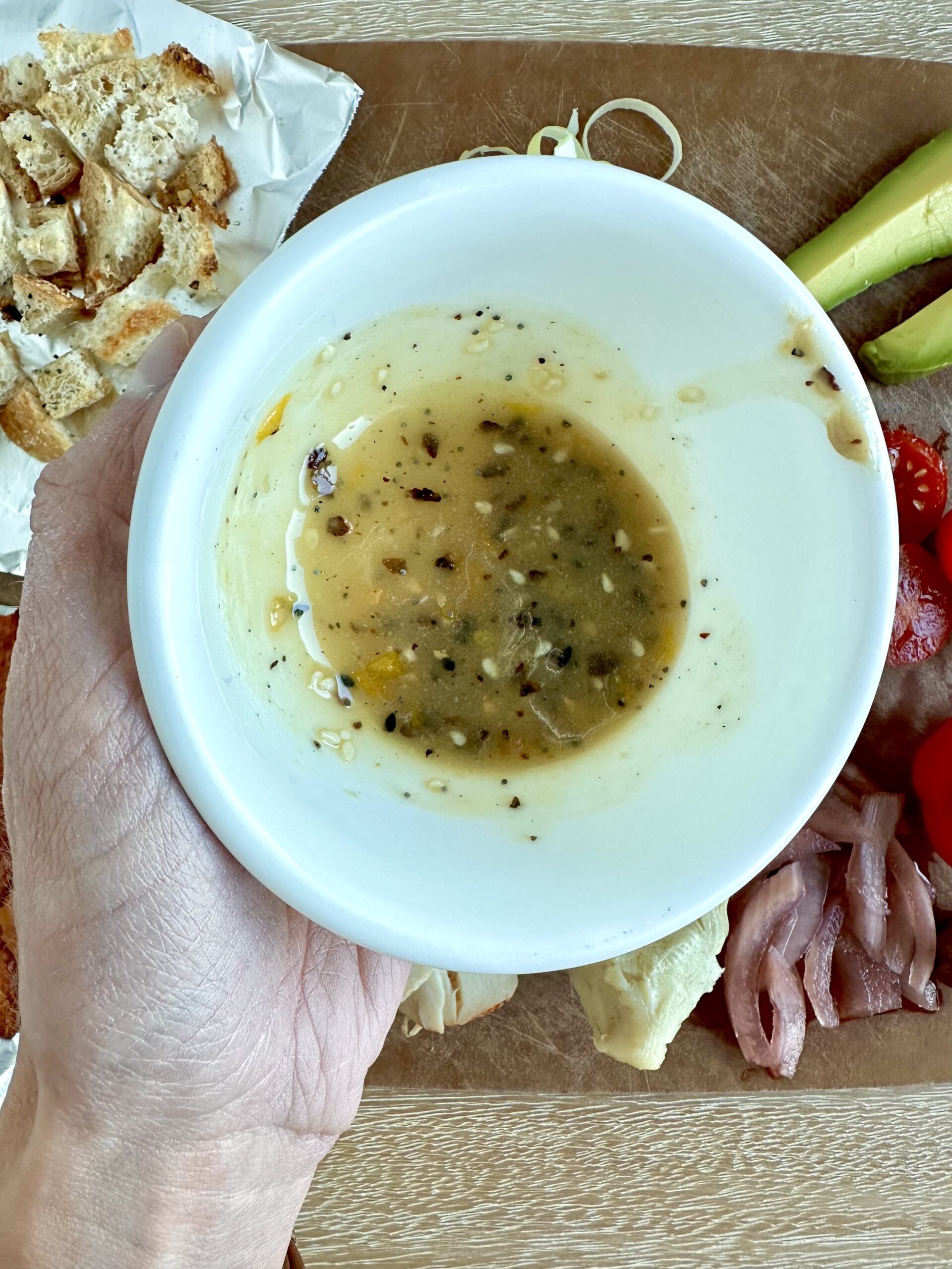 lemon honey tahini dressing