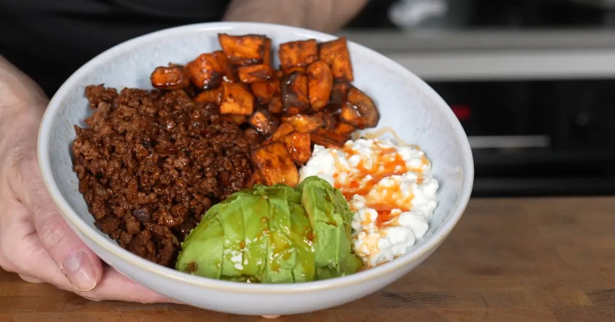 Cottage Cheese Ground Beef Bowl Recipe