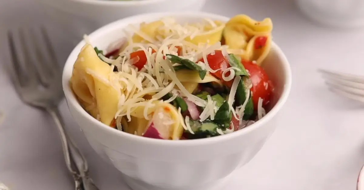 easy tortellini pasta salad